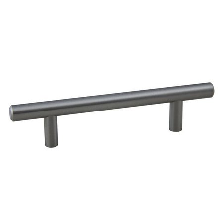 CROWN 6" Bar Cabinet Pull with 3-3/4" Center to Center Satin Nickel Finish CHP1096SN